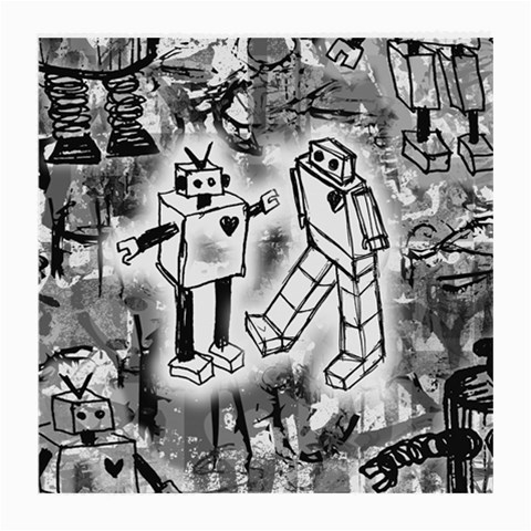 Robot Love Medium Glasses Cloth (2 Sides) from ArtsNow.com Back