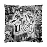 Robot Love Standard Cushion Case (One Side)