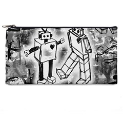 Robot Love Pencil Case from ArtsNow.com Front