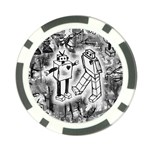 Robot Love Poker Chip Card Guard (10 pack)