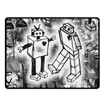 Robot Love Fleece Blanket (Small)