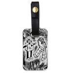 Robot Love Luggage Tag (one side)