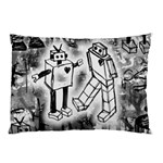 Robot Love Pillow Case (Two Sides)