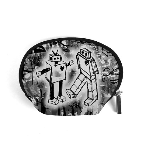 Robot Love Accessory Pouch (Small) from ArtsNow.com Front