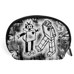 Robot Love Accessory Pouch (Large) from ArtsNow.com Front