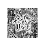 Robot Love Satin Bandana Scarf