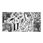 Robot Love Satin Wrap