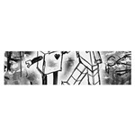 Robot Love Satin Scarf (Oblong)