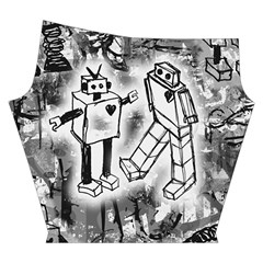 Robot Love Yoga Cropped Leggings from ArtsNow.com Right