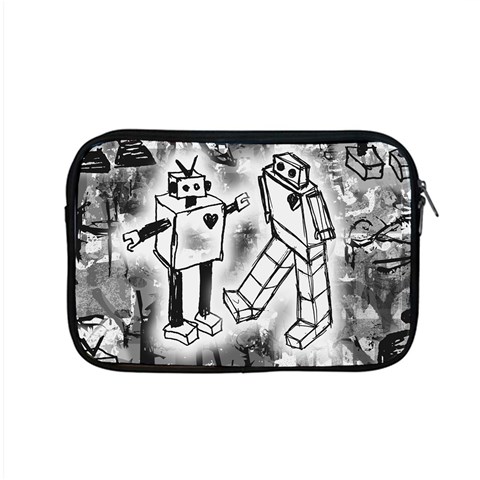 Robot Love Apple MacBook Pro 15  Zipper Case from ArtsNow.com Front