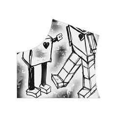 Robot Love Women s Button Up Vest from ArtsNow.com Top Left