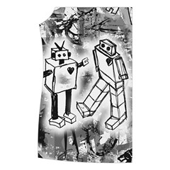 Robot Love Women s Button Up Vest from ArtsNow.com Front Right