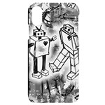 Robot Love iPhone X/XS Black UV Print Case