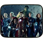 Avengers Age Of Ultron 2015 Movie Wide Fleece Blanket (Mini)