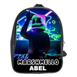 Marshmello Marsh Walk 100% Genuine Leather Backpack School Bag (XL) Clone
