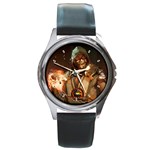 2737 Borderlands 2 Prev Round Metal Watch Clone