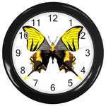 Butterfly M2 Wall Clock (Black)