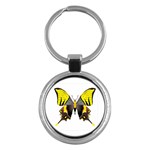 Butterfly M2 Key Chain (Round)