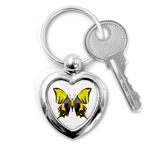 Butterfly M2 Key Chain (Heart) from ArtsNow.com Front