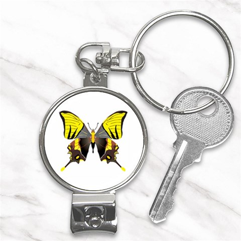 Butterfly M2 Nail Clippers Key Chain from ArtsNow.com Front