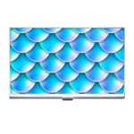 Mermaid Tail Blue Business Card Holder