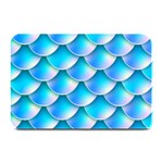 Mermaid Tail Blue Plate Mat