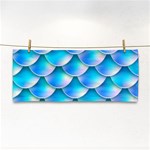 Mermaid Tail Blue Hand Towel