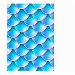 Mermaid Tail Blue Large Garden Flag (Two Sides)