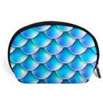 Mermaid Tail Blue Accessory Pouch (Large)