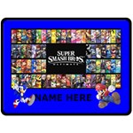 super_mario_bros_z_promo_by_alvin_earthworm Fleece Blanket (Large) Clone