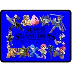 super_mario_bros_z_promo_by_alvin_earthworm Fleece Blanket (Large) Clone