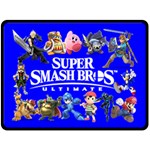 super_mario_bros_z_promo_by_alvin_earthworm Fleece Blanket (Large) Clone