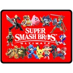 super_mario_bros_z_promo_by_alvin_earthworm Fleece Blanket (Large) Clone