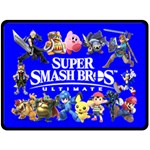 super_mario_bros_z_promo_by_alvin_earthworm Fleece Blanket (Large) Clone