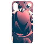 dark thanksgiving dinner iPhone X/XS Black UV Print Case