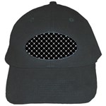 Halloween Skulls Crossbones Black Cap