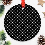 Halloween Skulls Crossbones Ornament (Round)