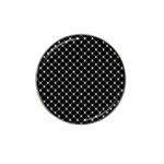Halloween Skulls Crossbones Hat Clip Ball Marker