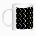 Halloween Skulls Crossbones Night Luminous Mug