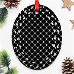 Halloween Skulls Crossbones Ornament (Oval Filigree)