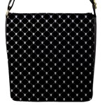 Halloween Skulls Crossbones Flap Closure Messenger Bag (S)