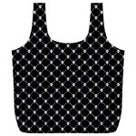 Halloween Skulls Crossbones Full Print Recycle Bag (XL)
