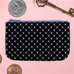 Halloween Skulls Crossbones Large Coin Purse