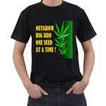 OUTGROW BIG BRO Men s T-Shirt (Black)