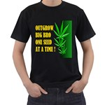 OUTGROW BIG BRO Men s T-Shirt (Black)