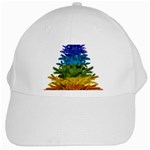 rainbow christmas tree White Cap