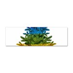 rainbow christmas tree Sticker Bumper (100 pack)