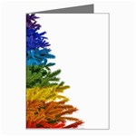 rainbow christmas tree Greeting Card