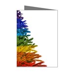 rainbow christmas tree Mini Greeting Cards (Pkg of 8)