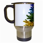 rainbow christmas tree Travel Mug (White)